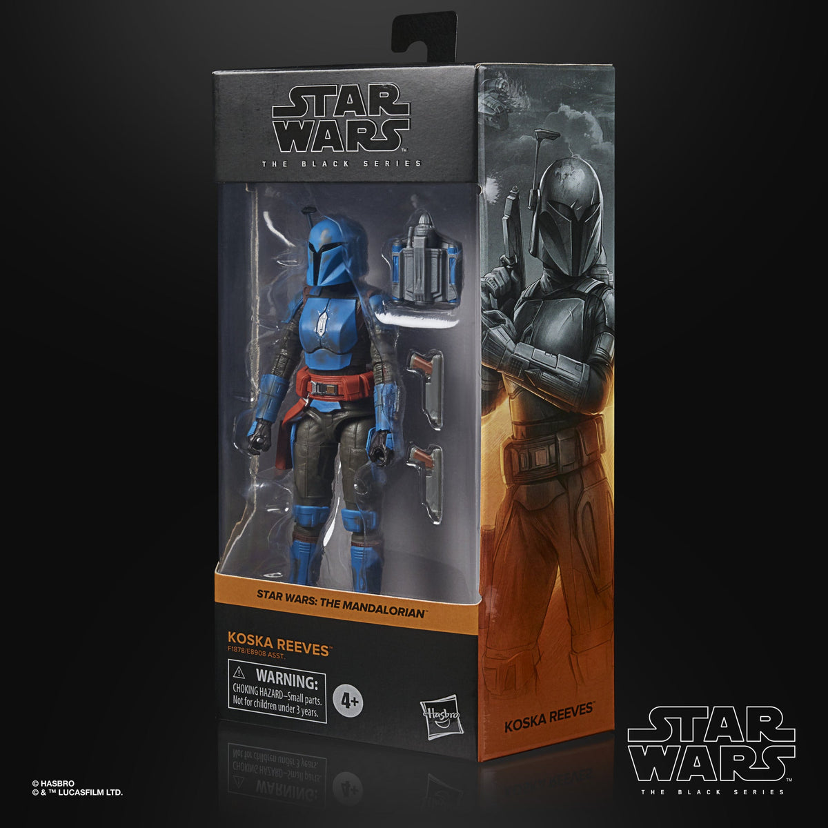 Star Wars The Black Series Koska Reeves Toy 6-Inch-Scale The Mandalorian Collectible Figure (Sub-Par Packaging)