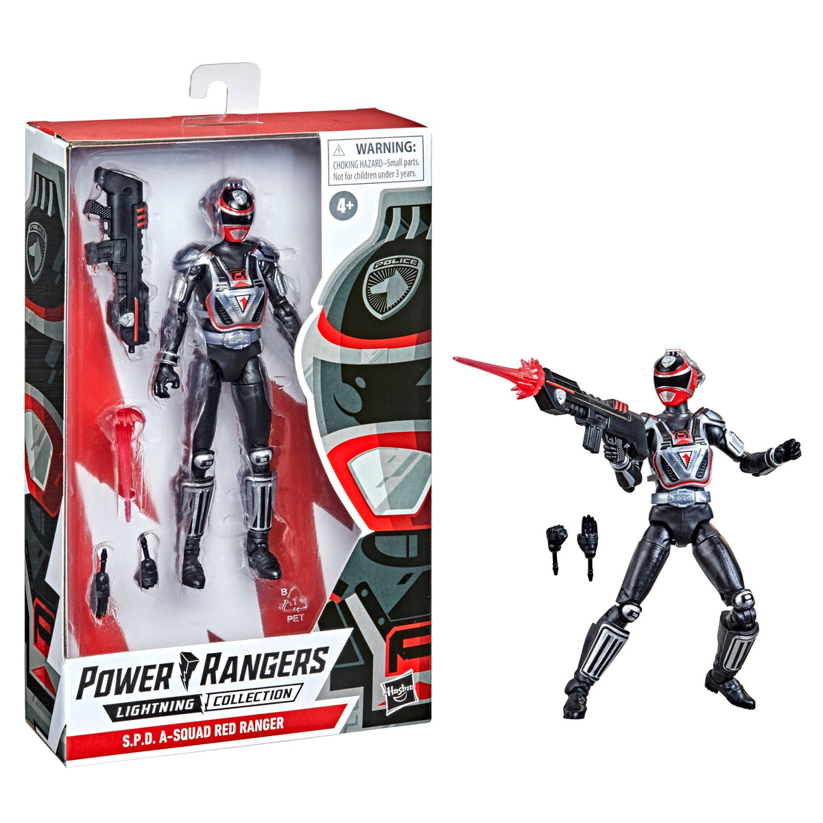Power Rangers Lightning Collection S.P.D. A-Squad Red Ranger Action Figure