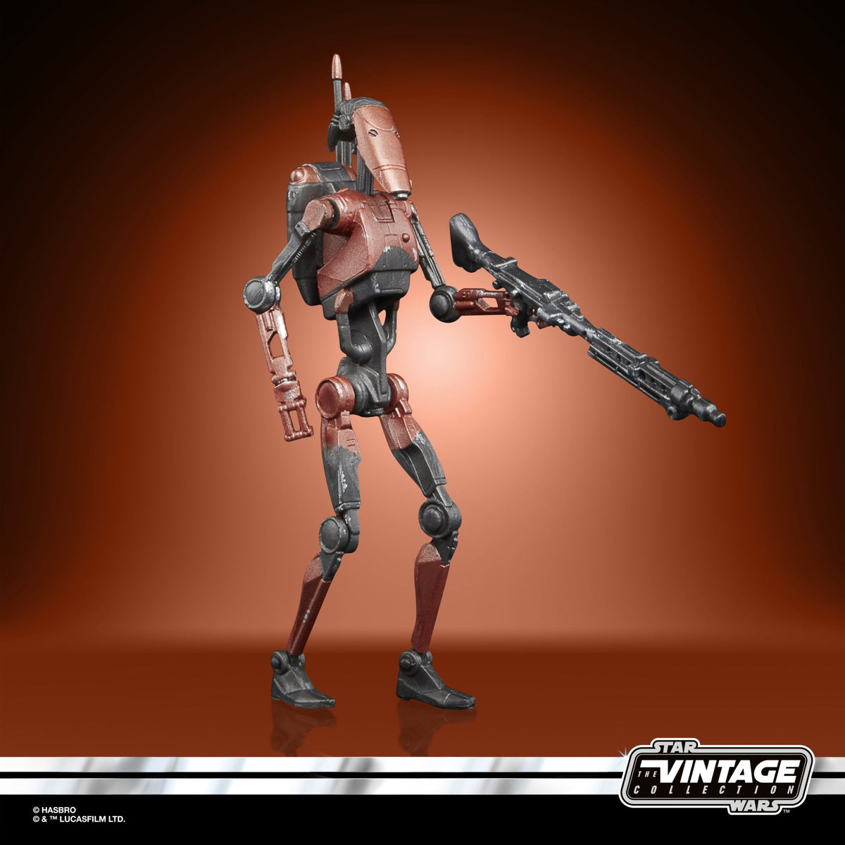 Star Wars The Vintage Collection Gaming Greats Heavy Battle Droid Toy, 3.75-Inch-Scale Star Wars: Battlefront II Figure