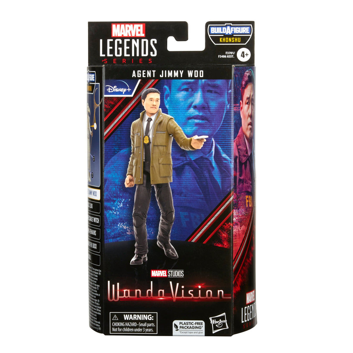 Marvel Legends Series Agent Jimmy Woo - KHONSHU Baf