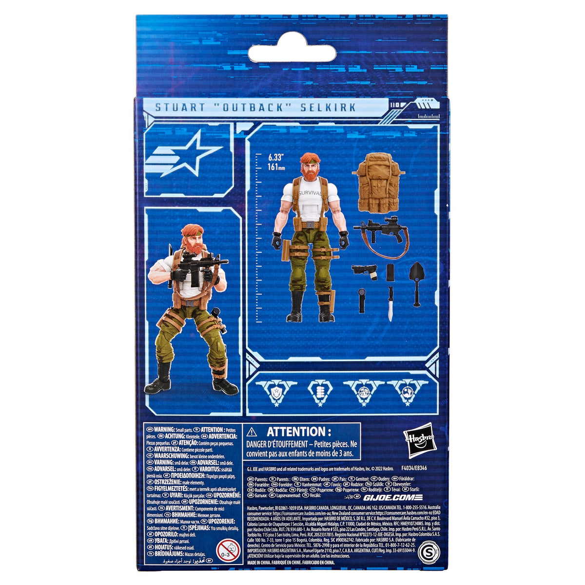 G.I. Joe Classified Series Stuart "Outback" Selkirk