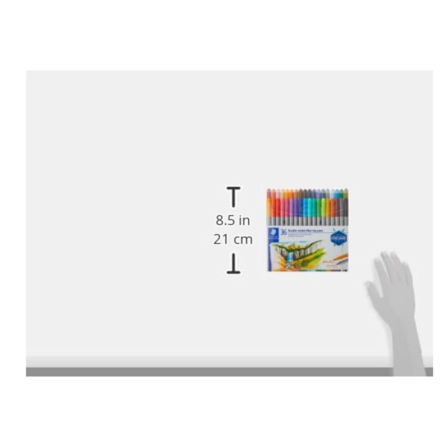 STAEDTLER Double-Ended Fibre-Tip Pens: Set of 36 Assorted Colours - Fine & Bold Writing and Colouring Tips - Washable Ink - Low Odour - School, Office or Home - Kids, Adults, Artists, All Skill Levels 🍁 All In One Marketplace Canada
