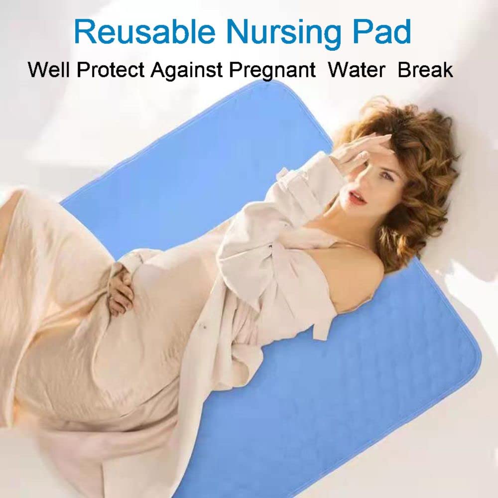 2PCS Reusable Underpads 34" x 36", Cooling Waterproof Bed Pads Washable for Incontinence Adults 🍁 All In One Marketplace Canada
