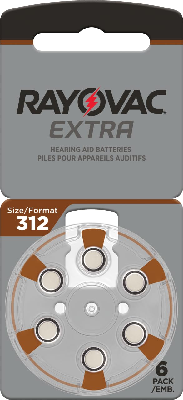 RAYOVAC® Extra Size 312 Hearing Aid Batteries (60 Batteries) 🍁 All In One Marketplace Canada
