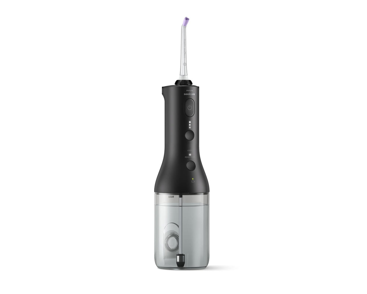Philips Sonicare Power Flosser 3000 Cordless, Oral Irrigator Quad Stream technology and whisper quiet, Black, HX3826/23 🍁 All In One Marketplace Canada