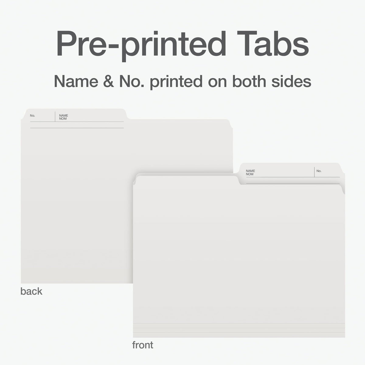 Pendaflex File Folders, 100-Pack, Letter Size 8.5" x 11", Reversible 1/2 Cut Tabs, Tear-Resistant Durable Paper Stock, Ivory, for Office Supplies, School Projects, Home Filing Systems 🍁 All In One Marketplace Canada