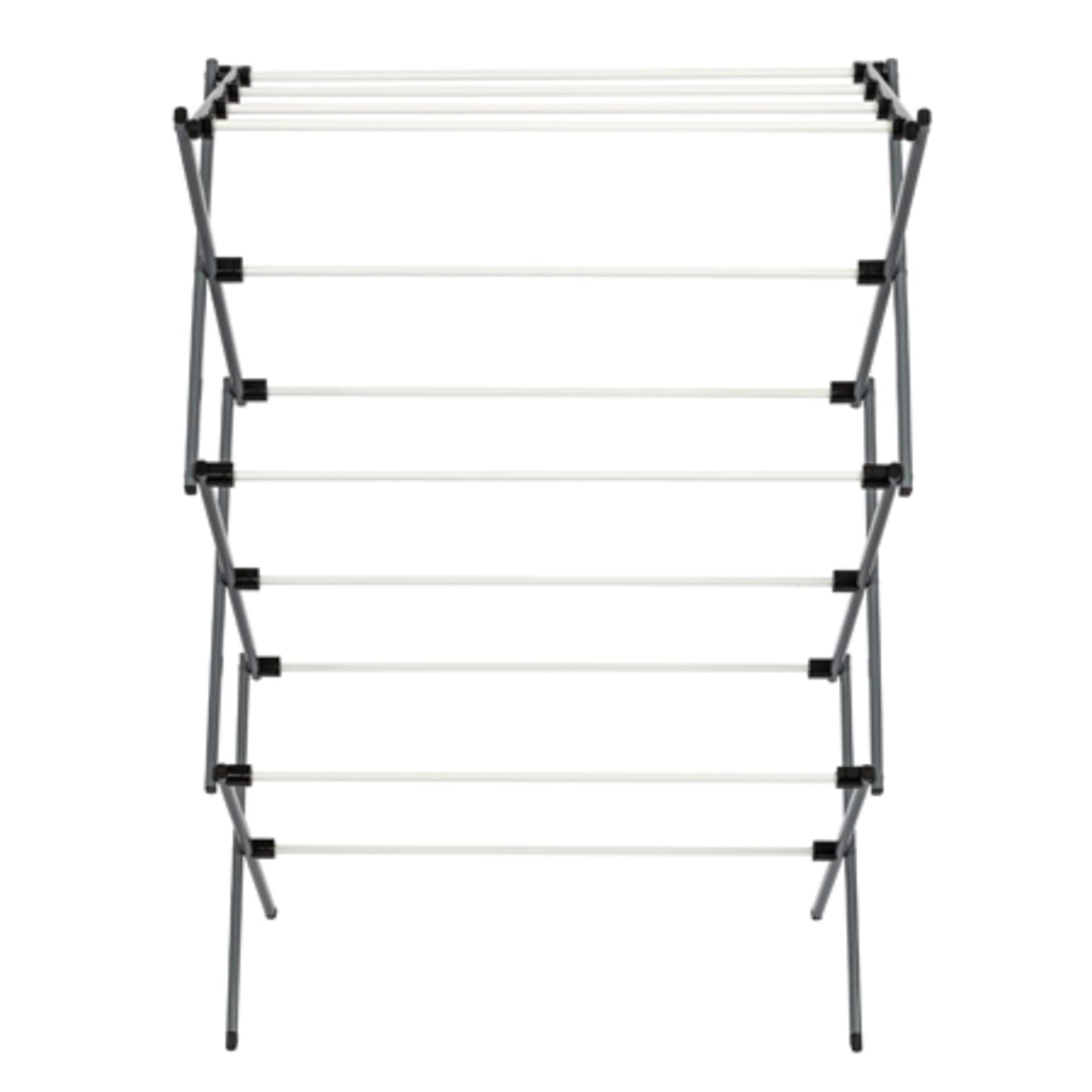 Honey-Can-Do DRY-01306 Folding 42-Inch Clothes Drying Rack, Silver/White 🍁 All In One Marketplace Canada