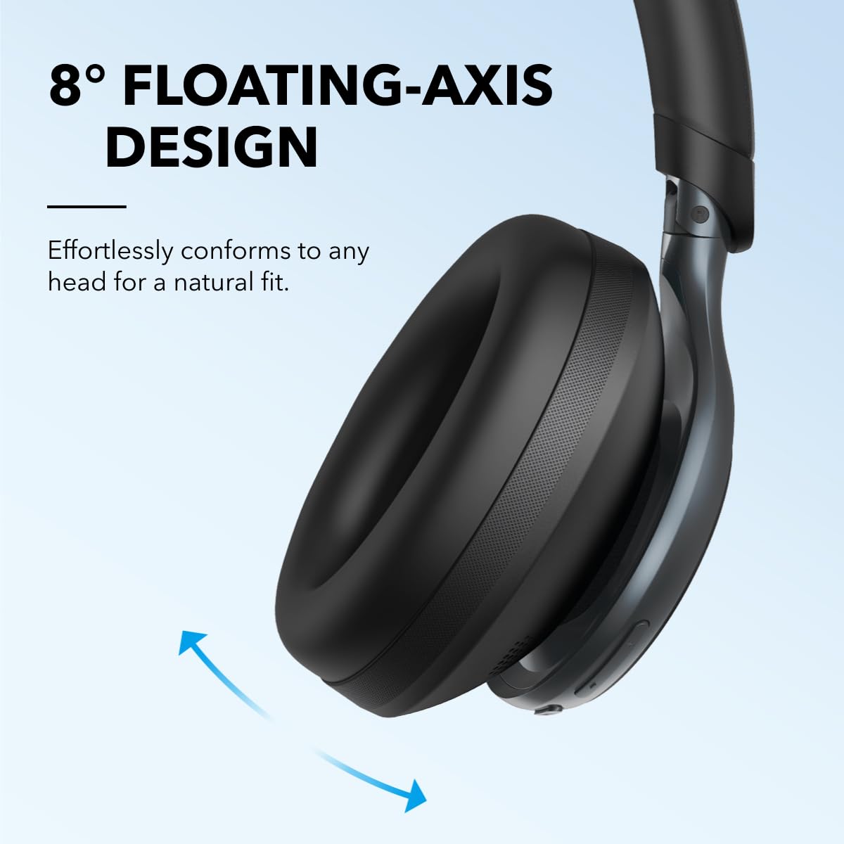 Soundcore by Anker, Space One, Active Noise Cancelling Headphones, 2X Stronger Voice Reduction, 40H ANC Playtime, App Control, LDAC Hi-Res Wireless Audio, Comfortable Fit, Clear Calls, Bluetooth 5.3 🍁 All In One Marketplace Canada