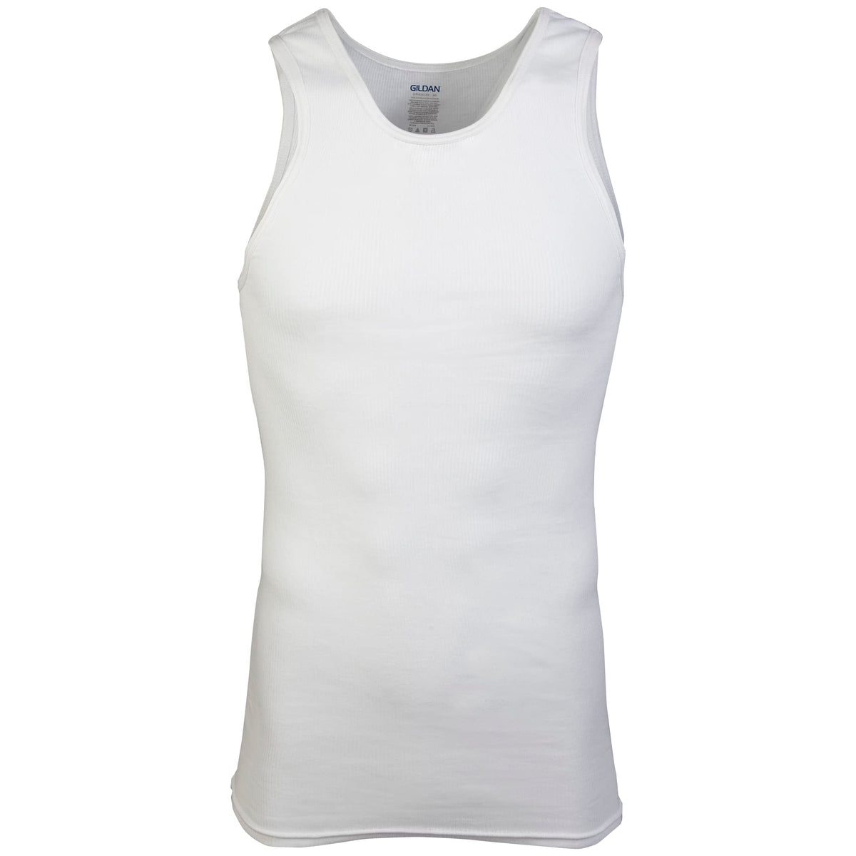 Gildan Men's A-Shirts Tanks Multipack, White (6 Pack), Medium 🍁 All In One Marketplace Canada