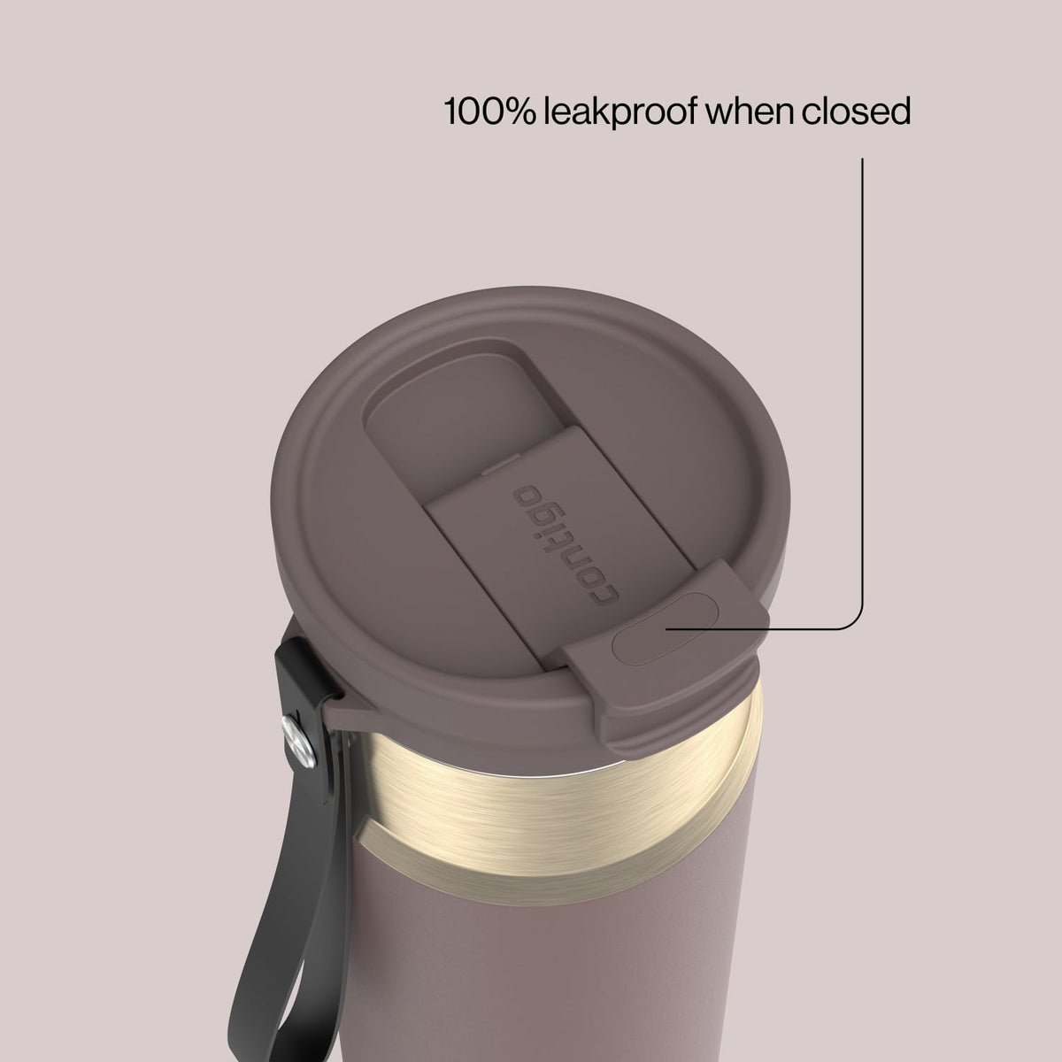 Contigo DualSip 24 oz Water Bottle w/Carry Strap & 2-Way Lid (Drink from Straw or Spout) | Vacuum-Insulated Stainless Steel for Cold Drinks | 100% Leakproof | BPA & Lead-Free | Dishwasher Safe 🍁 All In One Marketplace Canada