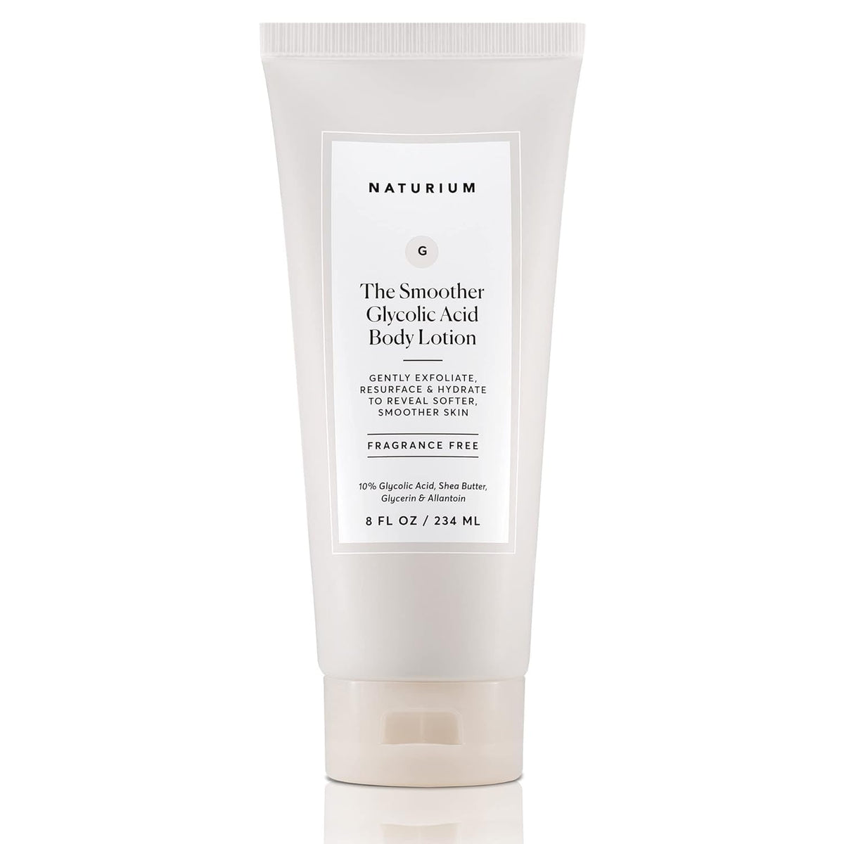 Naturium The Smoother Glycolic Body Lotion | Moisturizing & Exfoliating Cream, With AHA, For Rough and Dry Skin | 8 FL OZ / 234 ml 🍁 All In One Marketplace Canada