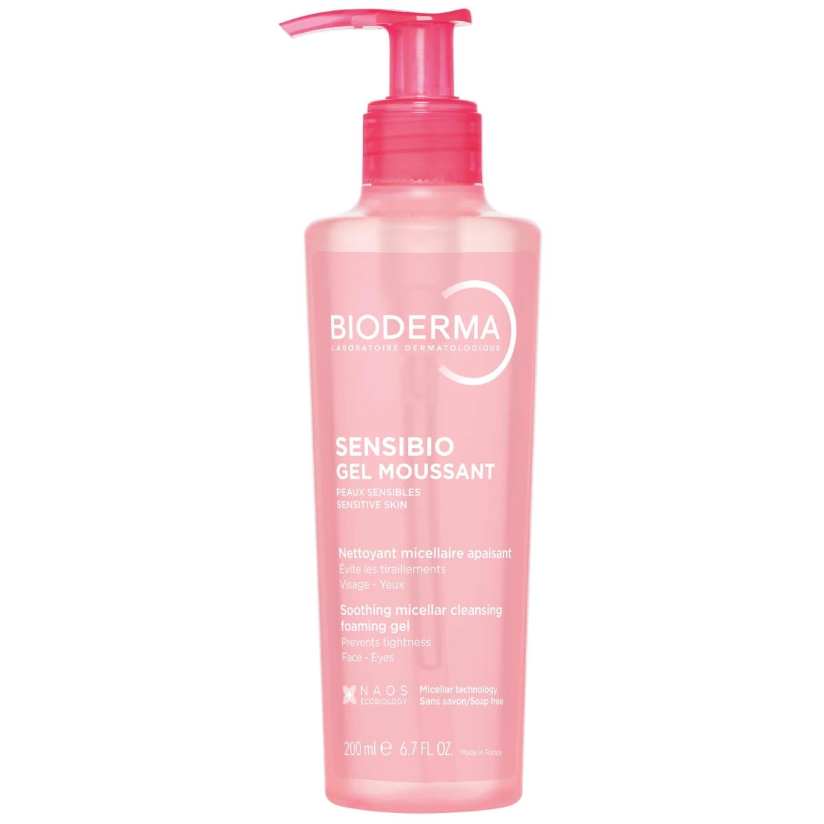 Bioderma Sensibio Foaming Gel Gentle Face Cleanser, Cleansing and Makeup Removing Refreshing Feeling for Sensitive Skin 🍁 All In One Marketplace Canada