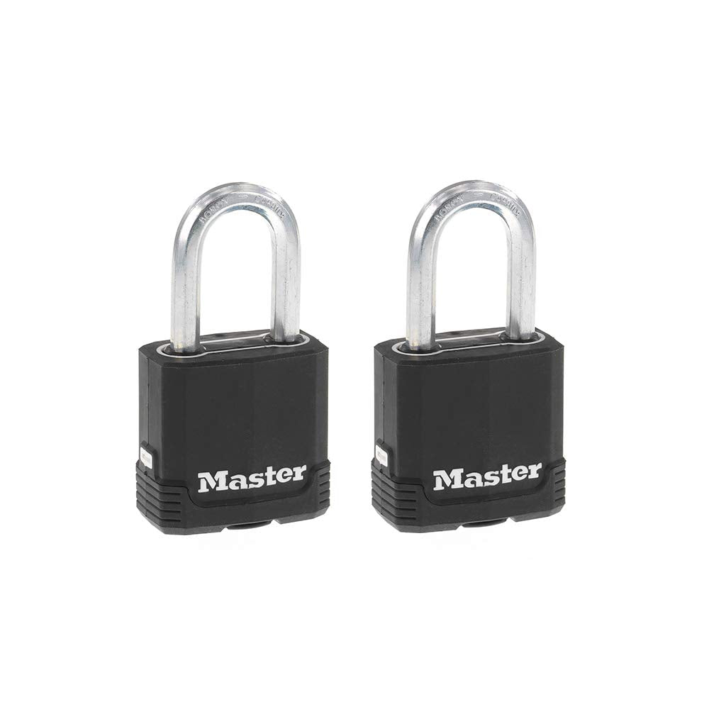 Master Lock Magnum Heavy Duty Outdoor Padlock with Key, 2 Pack Keyed-Alike M115XTLF 🍁 All In One Marketplace Canada