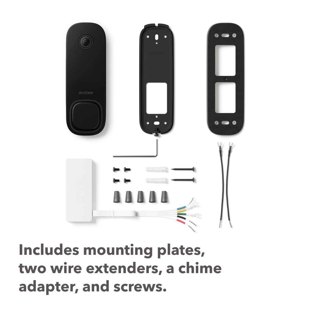 ecobee Smart Video Doorbell Camera Wired Alexa, Apple Home Kit, Google Home 🍁 All In One Marketplace Canada