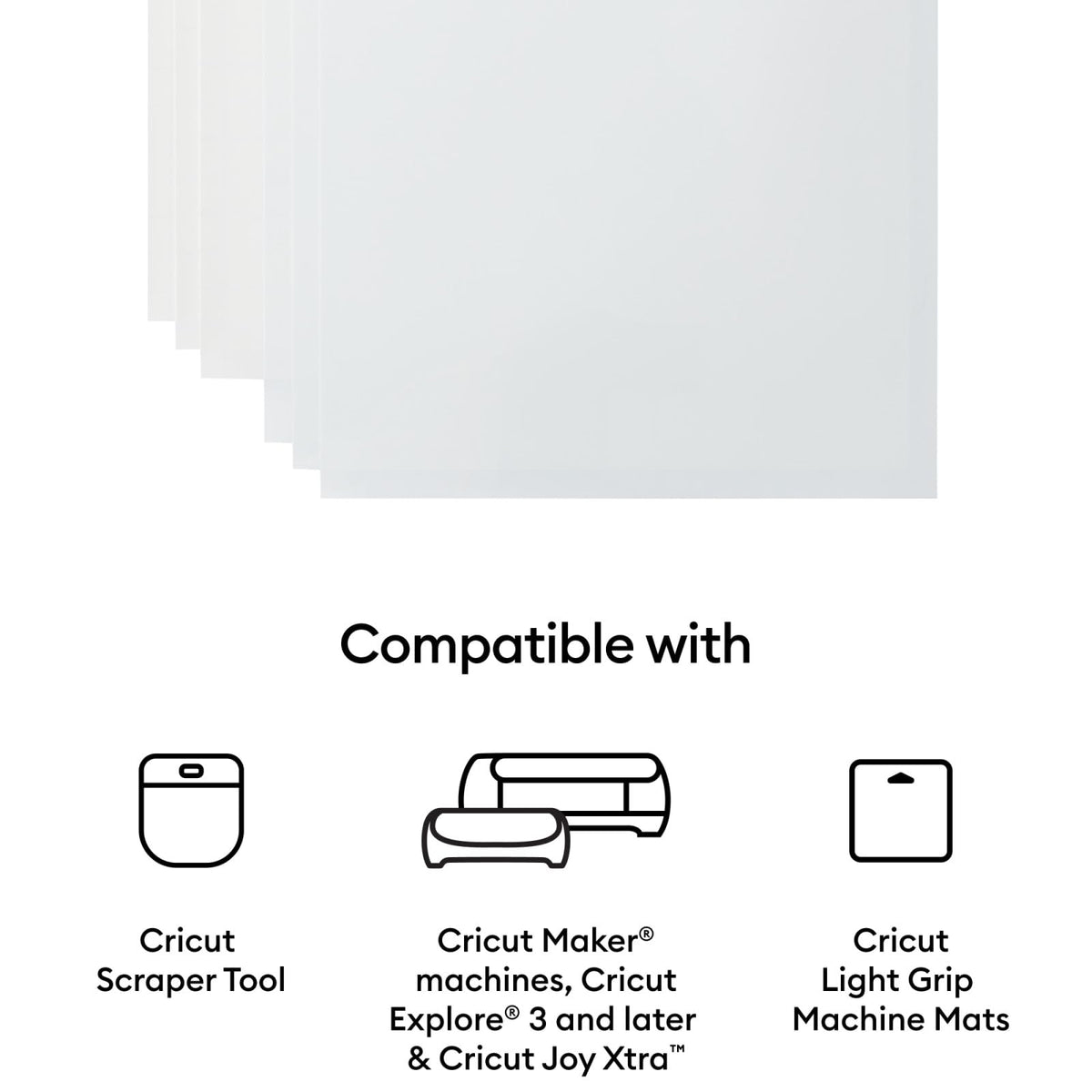 Cricut Waterproof Sticker Paper (20 White Sheets, 8.5x11) 🍁 All In One Marketplace Canada