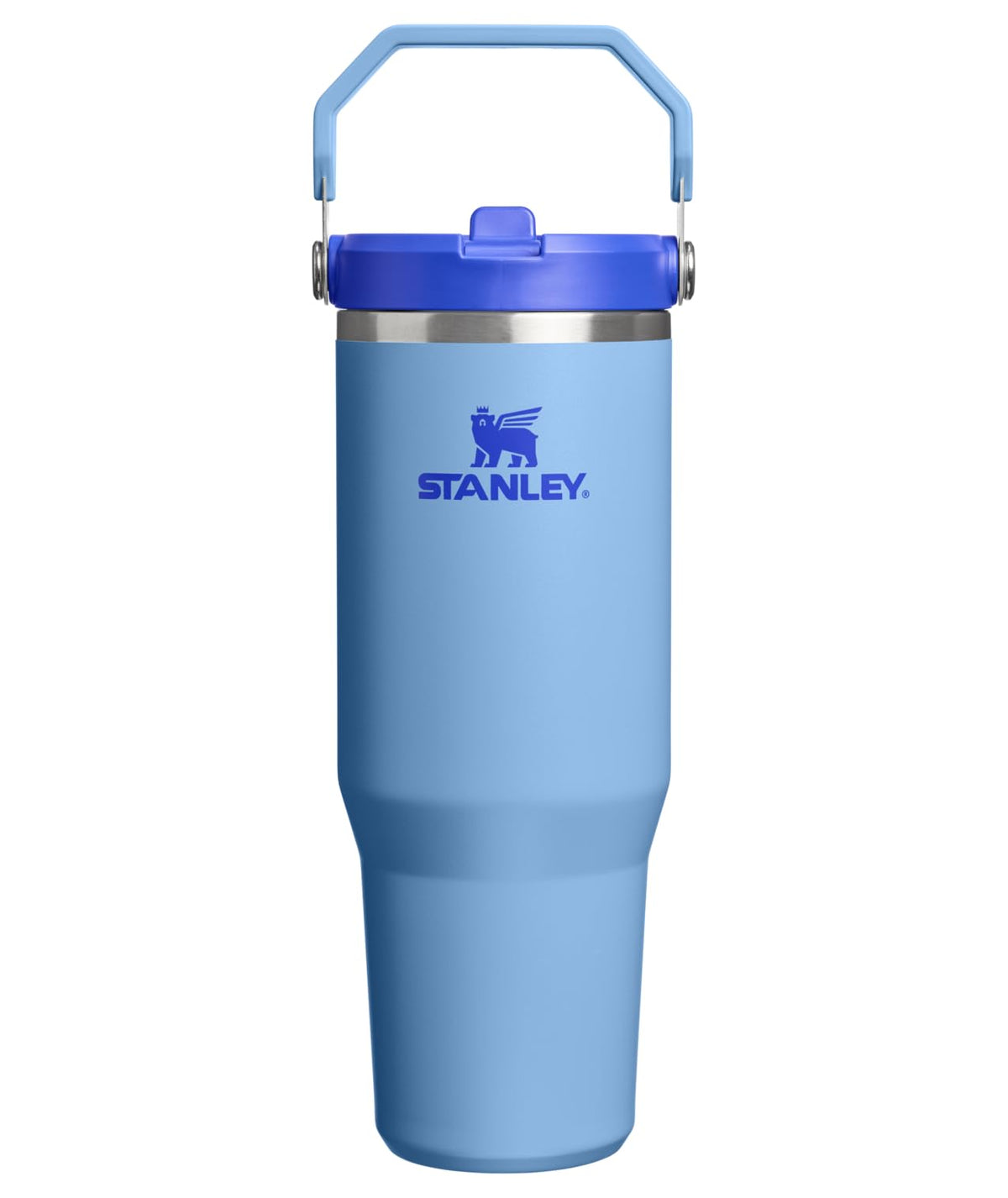 STANLEY IceFlow 2.0 Flip Straw Tumbler with Handle 30 oz | Twist On Lid and Flip Up Straw | Leakproof Water Bottle | Insulated Stainless Steel | BPA-Free | Blue Sky 🍁 All In One Marketplace Canada