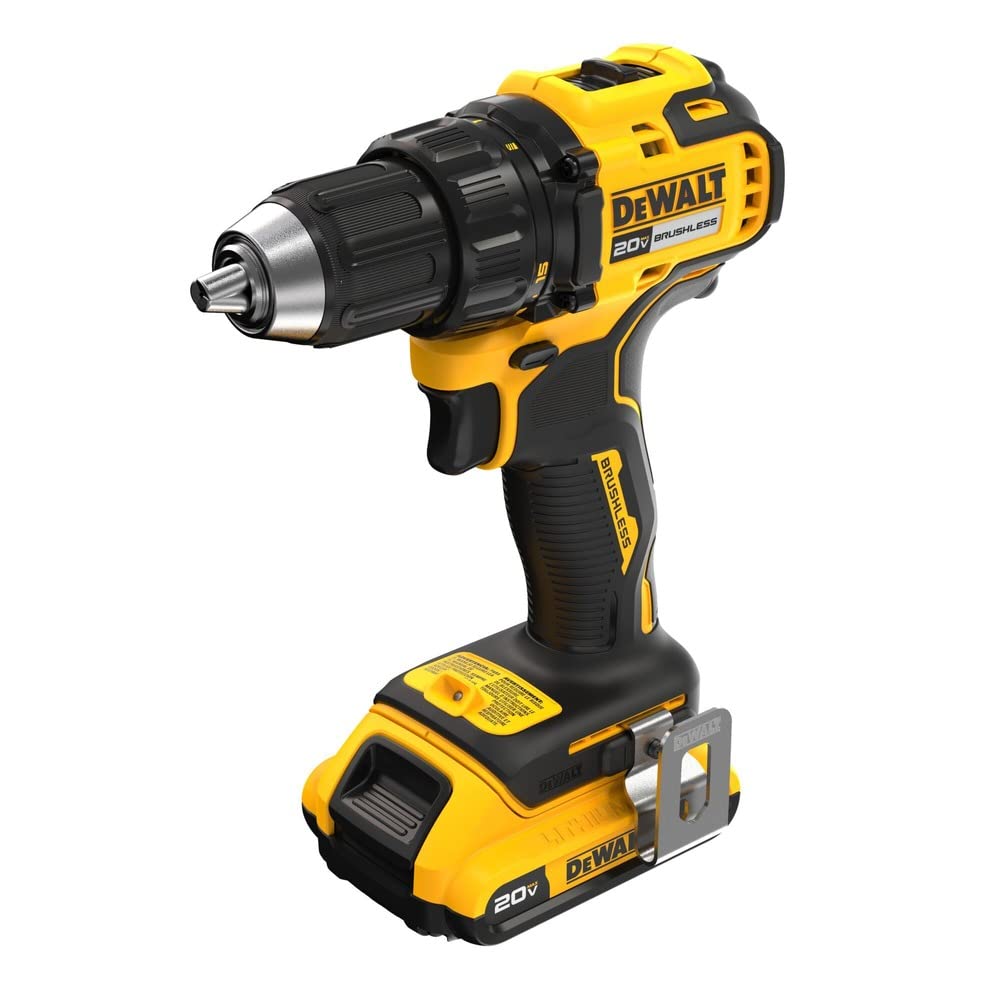 DEWALT 20V MAX Brushless 1/2 in. Cordless Compact Drill Driver Kit, Ratcheting Chuck, LED (DCD793D1) 🍁 All In One Marketplace Canada