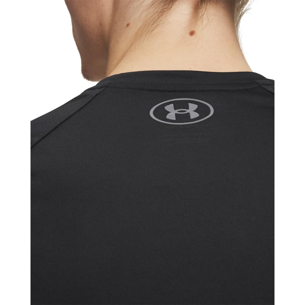 Under Armour mens Tech 2.0 Short-Sleeve T-Shirt , Black (001)/Graphite , Medium 🍁 All In One Marketplace Canada