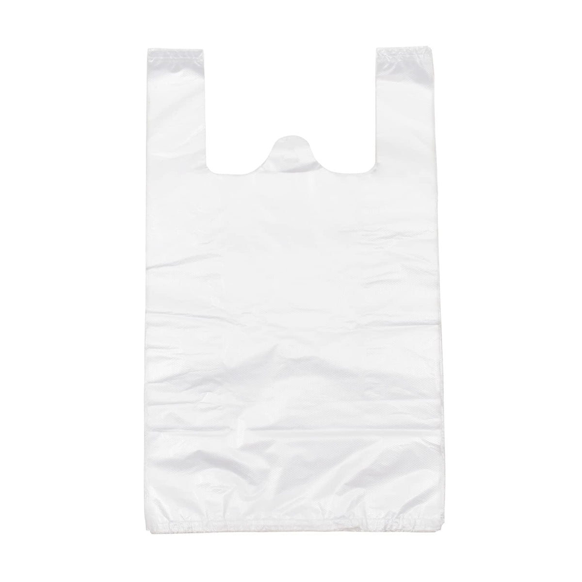 T Shirt Bags Plastic Grocery Bags with Handles for Merchandise and Supermarket, Bolsas De Plastico Para Negocio, 12 x 20 Inch (White, 200Pcs) 🍁 All In One Marketplace Canada