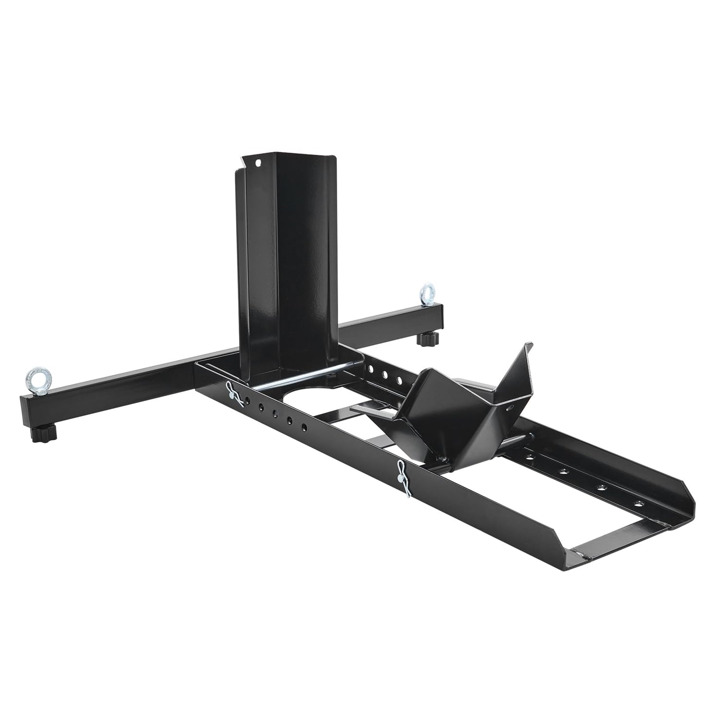VEVOR Motorcycle Wheel Chock Upright, 1800 lbs Capacity, Heavy-duty Steel Motorcycle Front Wheel Stand with 6 Adjustable Holes, For 15"-22" Off-Road Motorcycles, Standard Motorcycles 🍁 All In One Marketplace Canada
