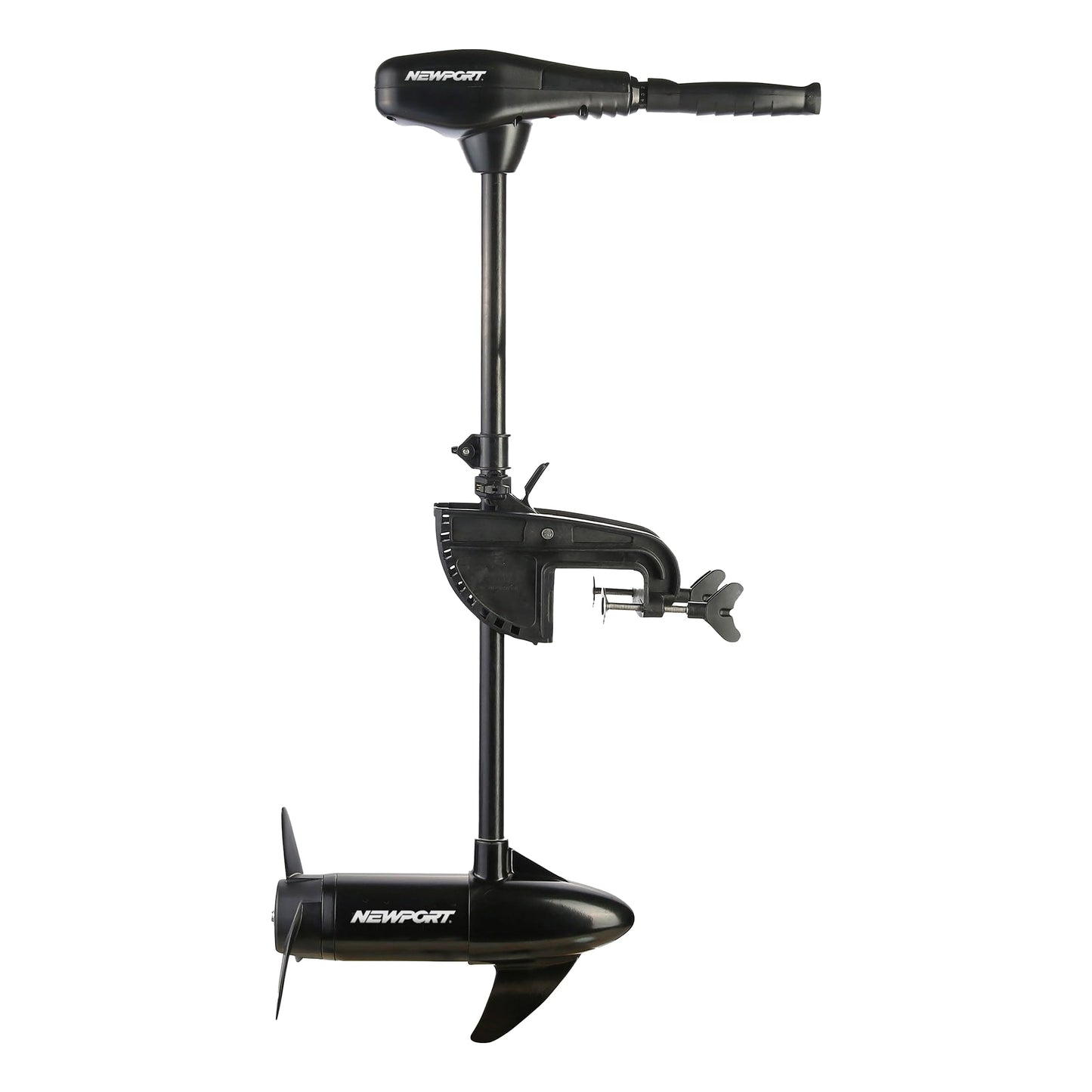 Newport Vessels NV-Series 46lb Thrust Saltwater Transom Mounted Trolling Electric Trolling Motor w/ LED Battery Indicator & 30" Shaft 🍁 All In One Marketplace Canada