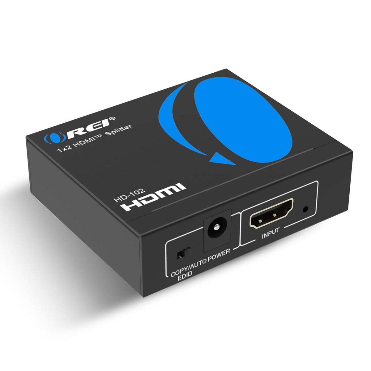 OREI HDMI Splitter 1 in 2 Out - 1x2 HDMI Splitter For TV Mirror Only - Not for Multi Monitors and HDCP Bypass, 1080P @ 60Hz & 4K @ 30Hz Resolutions – Powered HDMI splitter (HD-102) 🍁 All In One Marketplace Canada