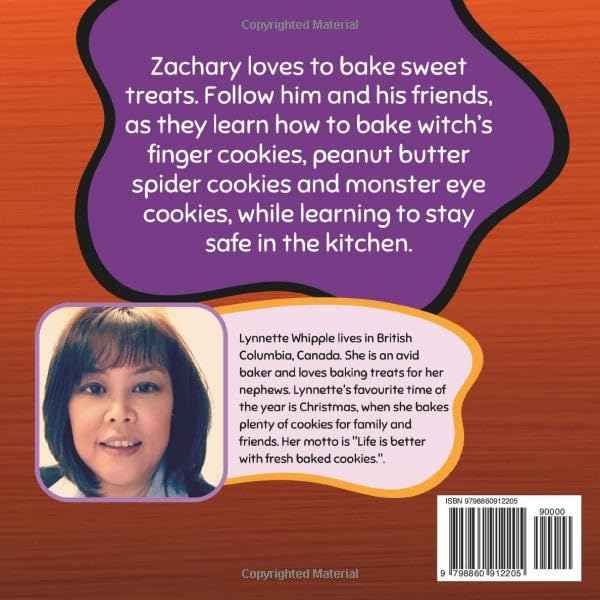 Zachary Bakes with Friends Halloween Cookies
