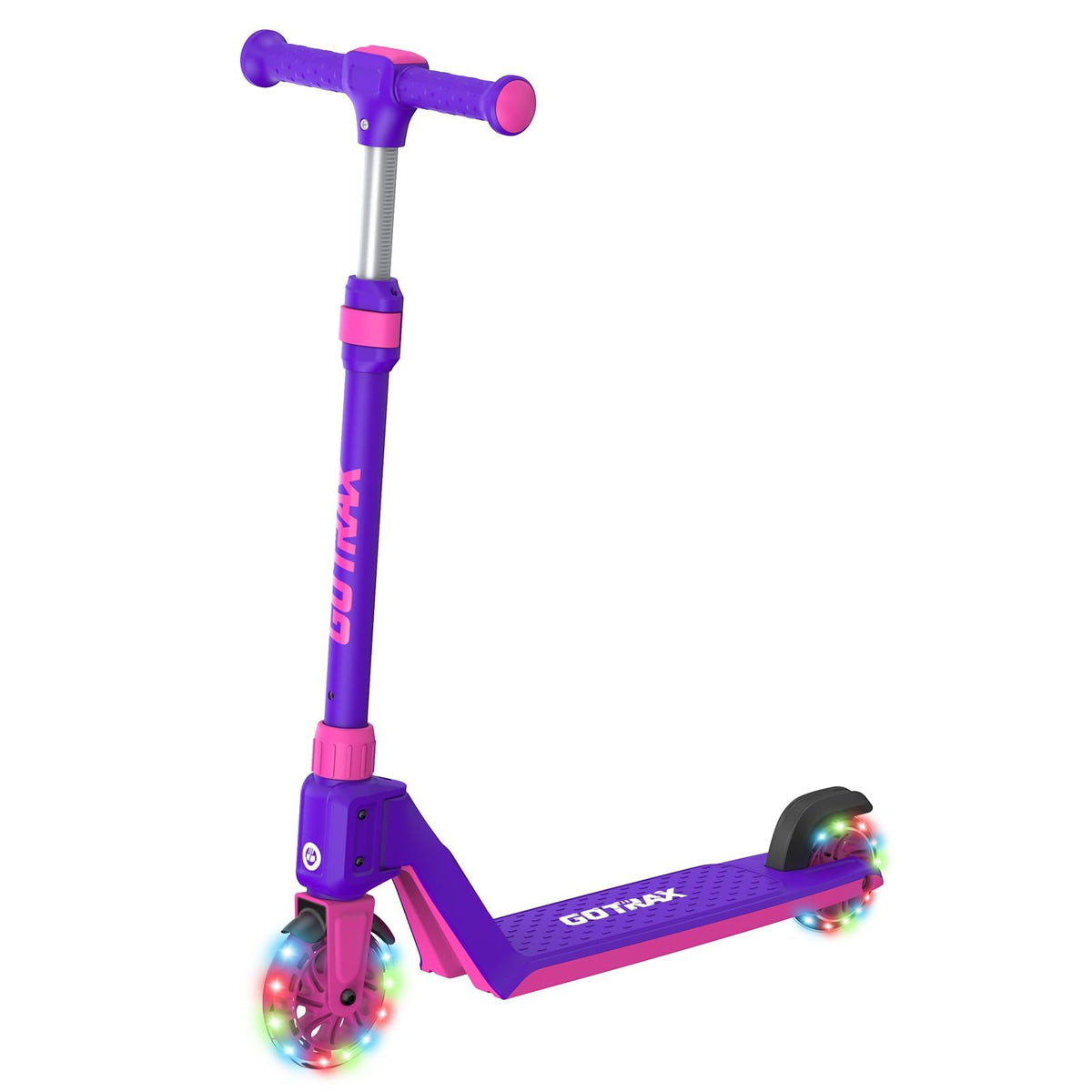 Gotrax K03 Kick Scooter for Kids, 5" LED Lighted Wheels and Adjustable Handlebars, Lightweight Design and Anti-Slip Deck, Max Load 110 Lbs, Kids Scooter for Boys & Girls Ages 3+ 🍁 All In One Marketplace Canada