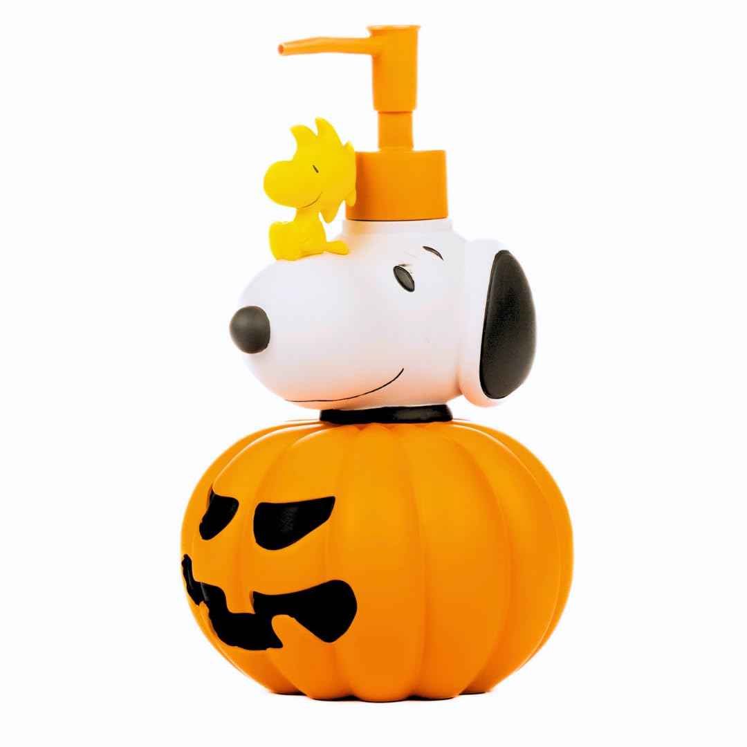 Peanuts Snoopy Soap/Lotion/Hand Sanitizer Resin Pump Dispenser, 10.01 Ounces, Halloween, (Officially Licensed Product) by Franco