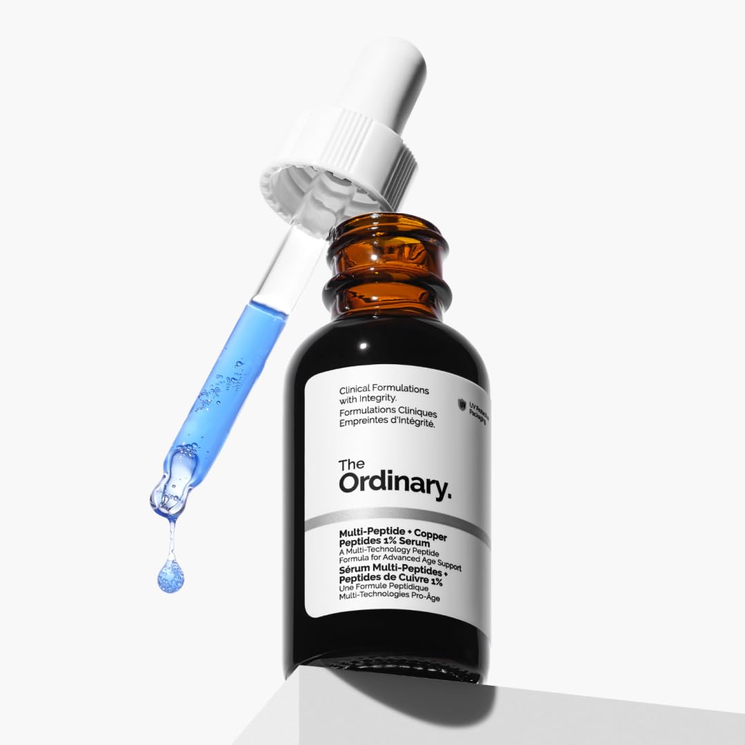 The Ordinary Multi-Peptide + Copper Peptides 1%, GHK-Cu Anti-Aging Serum for Fine Lines and Skin Elasticity, 30 ml 🍁 All In One Marketplace Canada