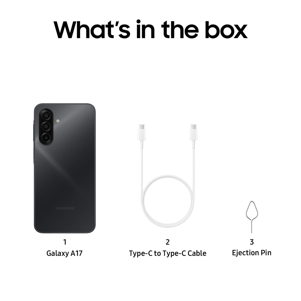 Samsung Galaxy A17 5G (CAD Version & Warranty) - 6.7" AMOLED Screen, 128GB, Black, 25W Fast Charging, Android Unlocked Smartphone 🍁 All In One Marketplace Canada