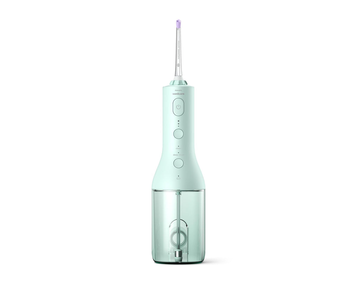 Philips Sonicare Power Flosser 3000 Cordless, Oral Irrigator Quad Stream technology and whisper quiet, Mint, HX3826/24 🍁 All In One Marketplace Canada