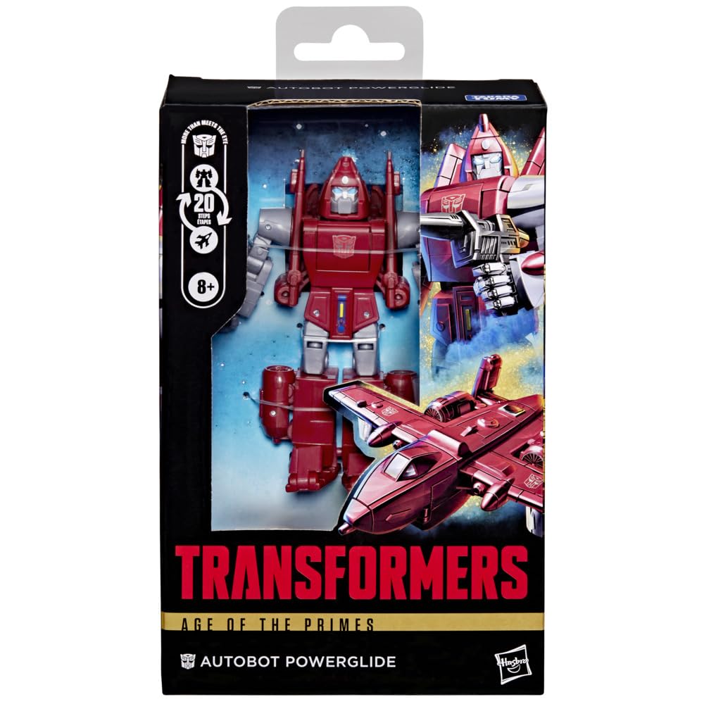 Transformers Age of The Primes Autobot Powerglide, Deluxe Class 4.5-inch Converting Action Figure, Robot Toys for Ages 8+ 🍁 All In One Marketplace Canada