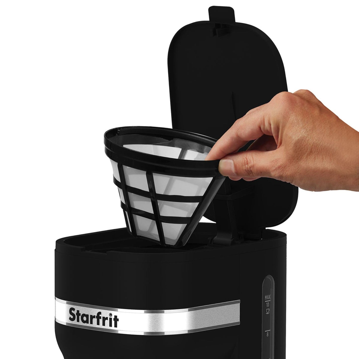 Starfrit 10-Cup Coffee Maker – Keep Warm Function – Reusable Filter Basket – Easy to clean – 900W – Black 🍁 All In One Marketplace Canada