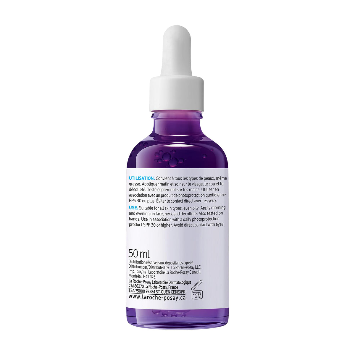 La Roche-Posay Mela B3 Face Serum Powered by Melasyl & Niacinamide, Visibly Improve Appearance of Skin Tone & Texture. Developed for All Skin Tones, Safe for Sensitive Skin, 50mL 🍁 All In One Marketplace Canada