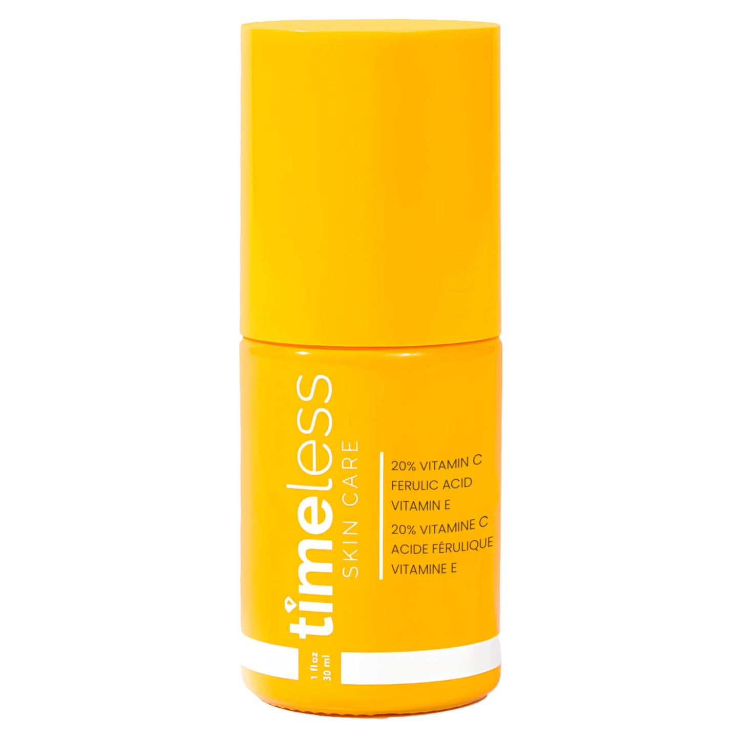 Timeless Skin Care Vitamin C Serum with Vitamin E & Ferulic Acid - 20% Vitamin C Brightening - Face Serum for Oily & Dry Skin - Fragrance-Free for Skin Care 🍁 All In One Marketplace Canada
