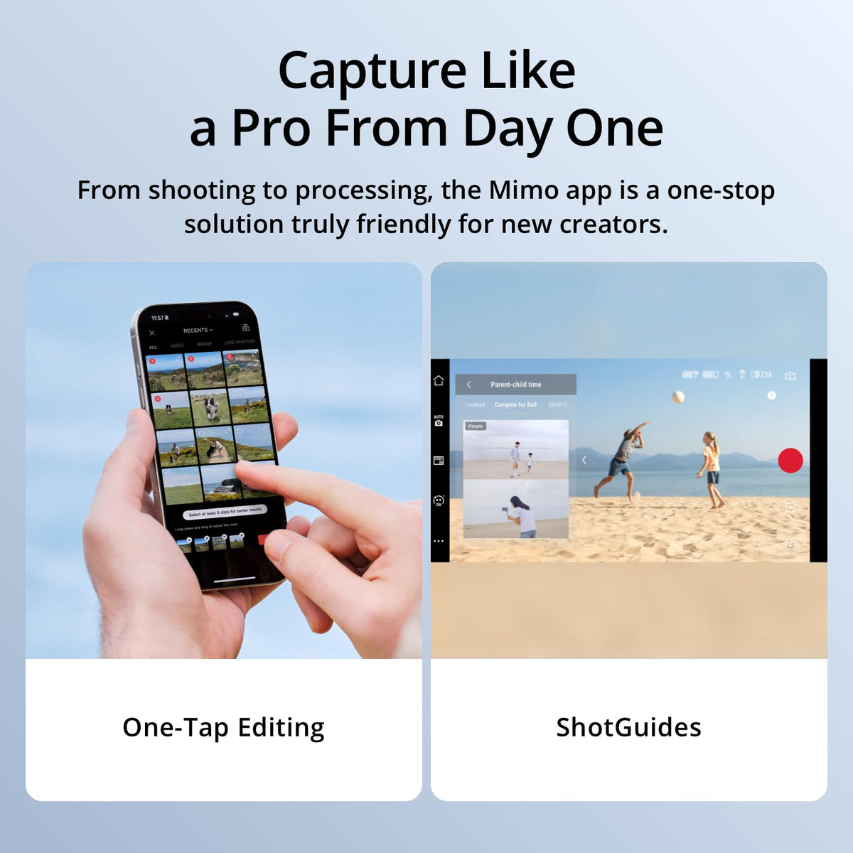 DJI Osmo Mobile 7 Gimbal Stabilizer for iPhone, Android, Built-in Tripod, Ultra-Light, Comfortable Grip, 3-Axis Phone Gimbal, ActiveTrack 7.0, ShotGuides, One-Tap Edit, 10hrs Use, Phone Charging 🍁 All In One Marketplace Canada