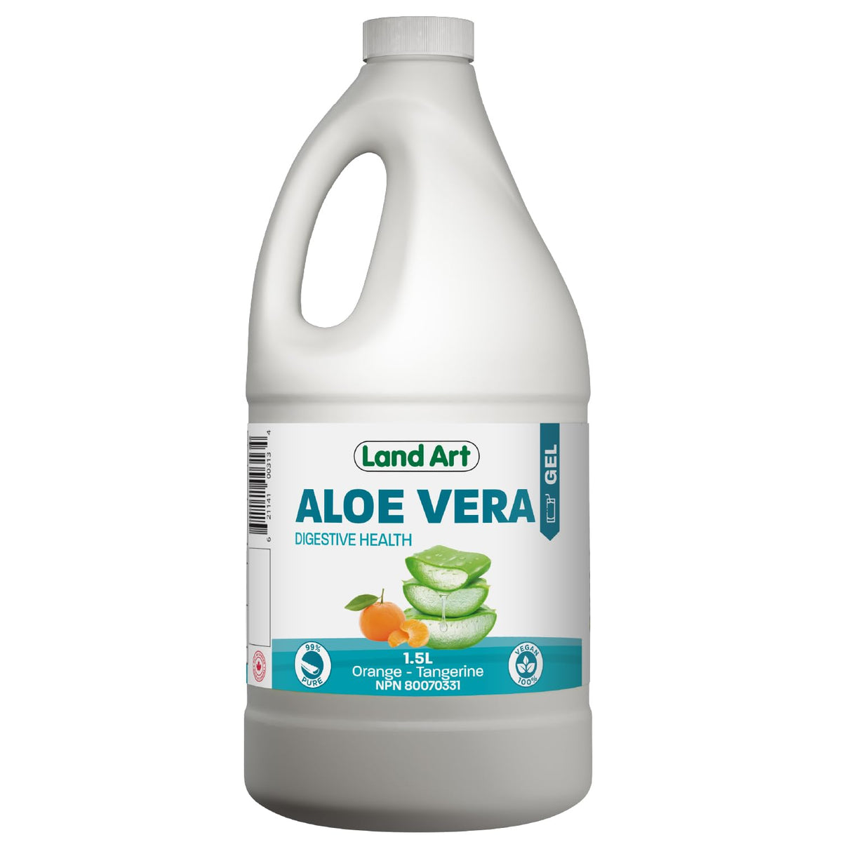 Aloe Vera Drinkable Gel, Orange, Heartburn & Acid Reflux, 1,5 L 🍁 All In One Marketplace Canada