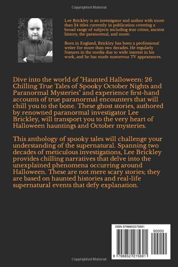 Haunted Halloween: 26 Chilling True Tales of Spooky October Nights and Paranormal Mysteries