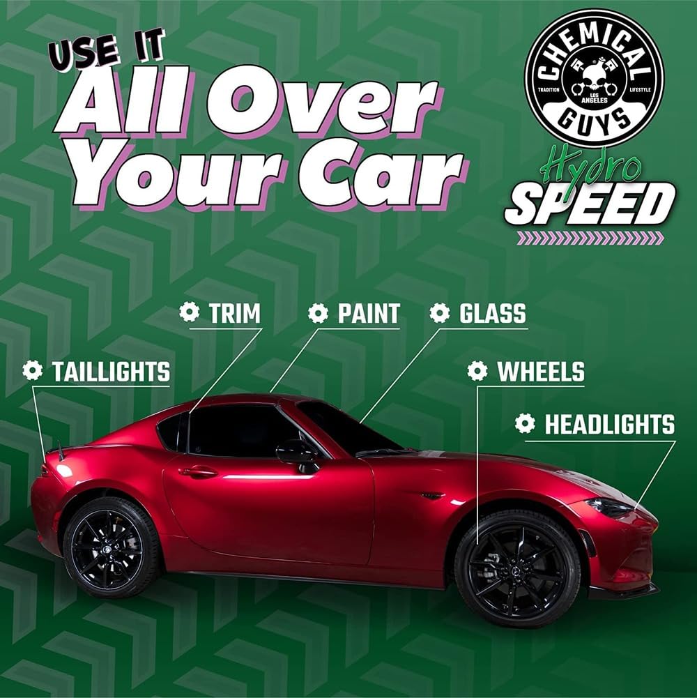 Chemical Guys HydroSpeed Ceramic Quick Detailer, Safe for Cars, Trucks, SUVs, Motorcycles, RVs & More, 473 ml 🍁 All In One Marketplace Canada