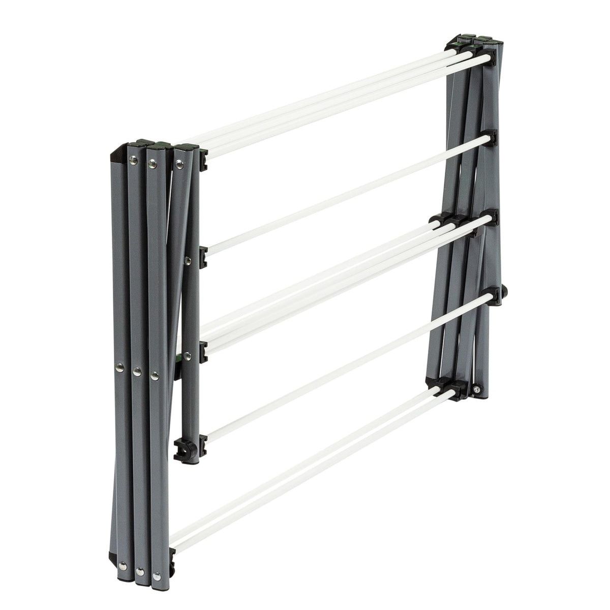 Honey-Can-Do DRY-01306 Folding 42-Inch Clothes Drying Rack, Silver/White 🍁 All In One Marketplace Canada