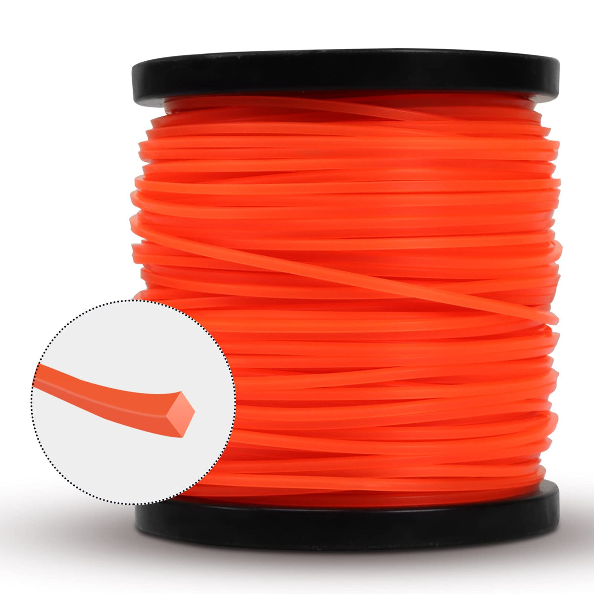 VIABRICO 0.080 Inch Trimmer Line, 0.080" Weed Wacker Eater String, Commercial Grade Square Nylon String Trimmer Line Replacement for String Trimmer Weed Trimmer .080"-425ft-1.35lb-Spool 🍁 All In One Marketplace Canada