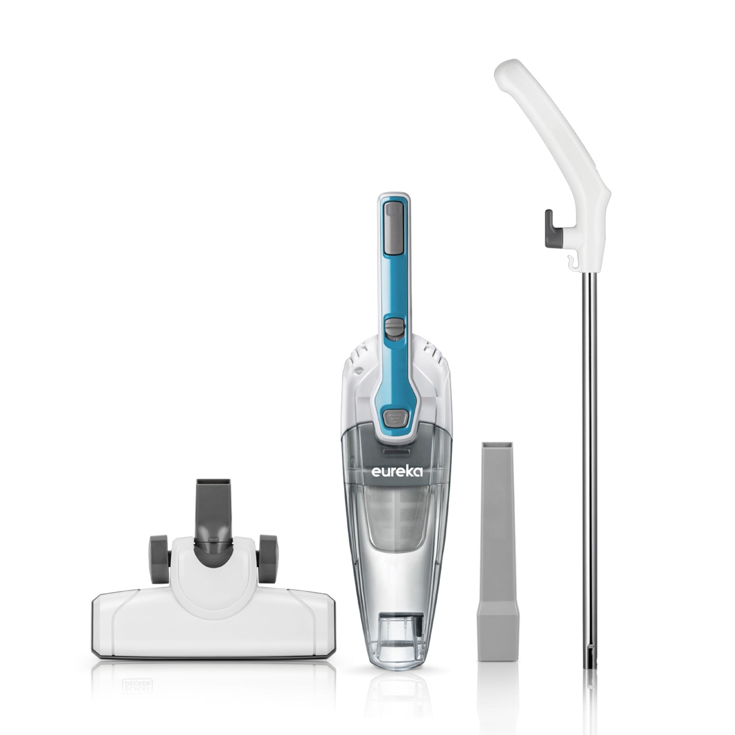 Eureka Home Lightweight Corded Stick Vacuum Cleaner, Powerful Suction Convenient Small Vacuum for Hard Floor, 3-in-1 Hand Vacuum, Aqua Blue, NES100 🍁 All In One Marketplace Canada