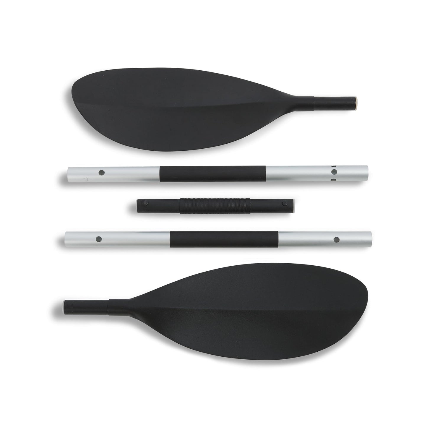 INTEX 69629E 86" Kayak Paddle: Ribbed Spoon Shaped Blades – Durable Lightweight Aluminum Shaft – Comfortable Grips – 3-Position Feather Adjustability – TUV RL Approved 🍁 All In One Marketplace Canada