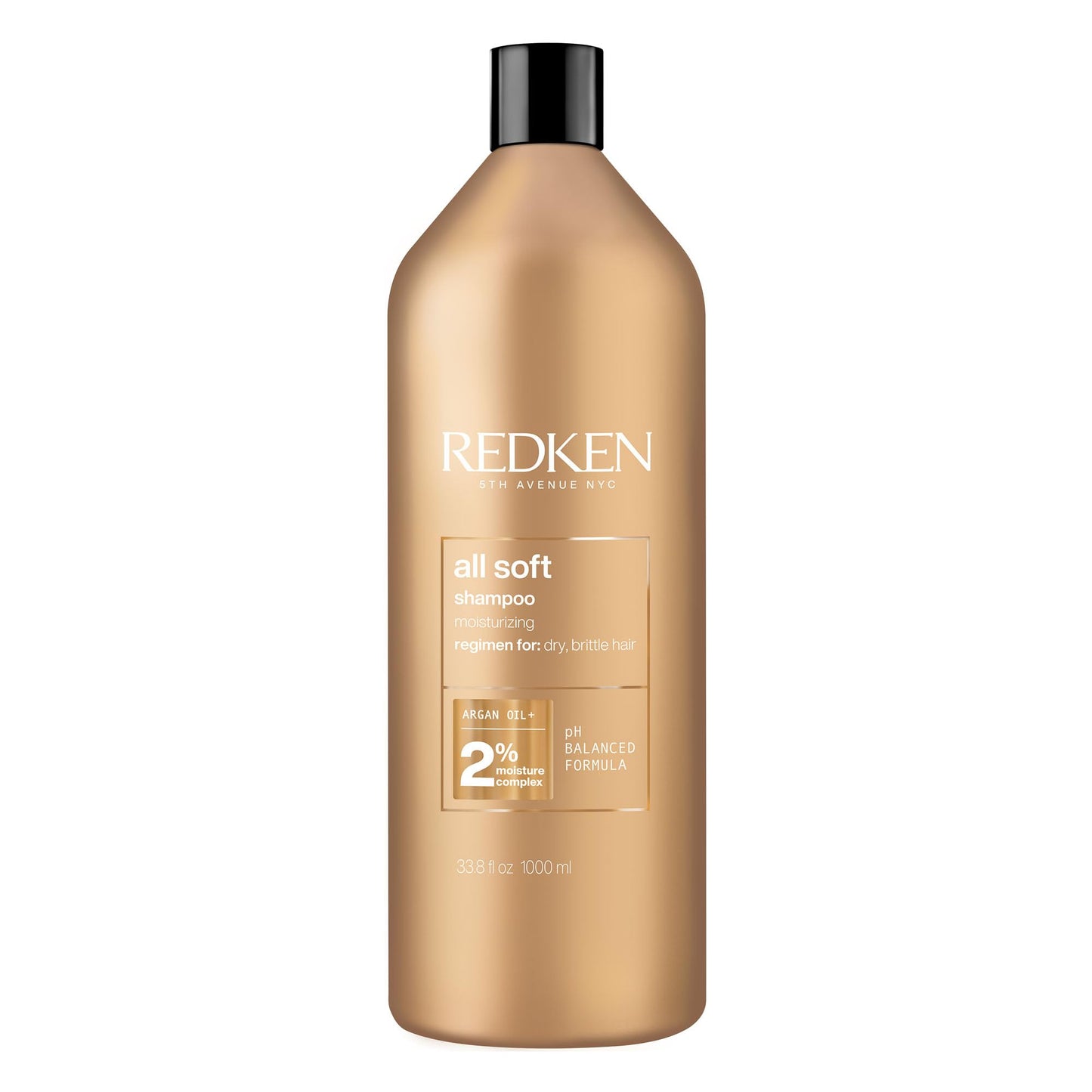 Redken All Soft Shampoo, For Dry/Brittle Hair, Moisturizes & Provides Intense Softness and Shine, With Argan Oil 🍁 All In One Marketplace Canada