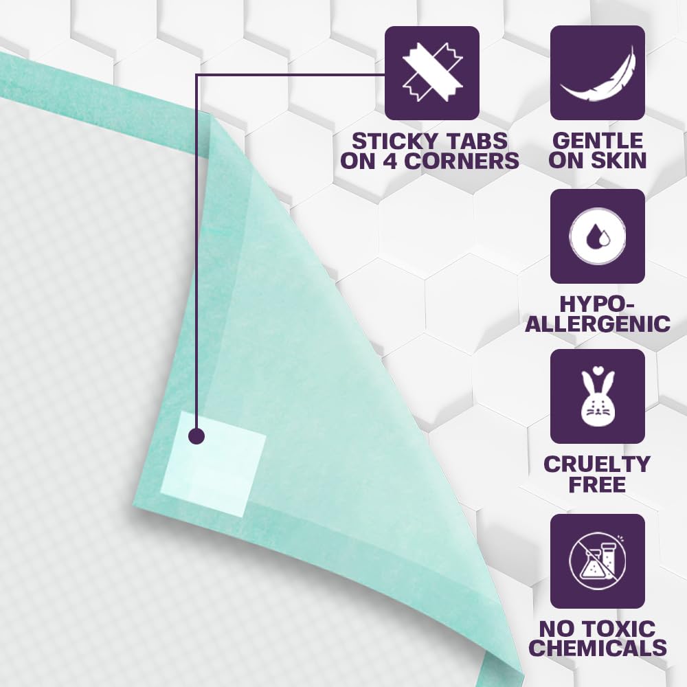 PureNexus Health Disposable Underpads 17" x 24", 100 Count – Super Absorbent Incontinence Bed Pads, Waterproof Pee Pads, Chux, Soaker Pads for Baby Changing, Kids, Adults & Elderly, Mattress Protector 🍁 All In One Marketplace Canada