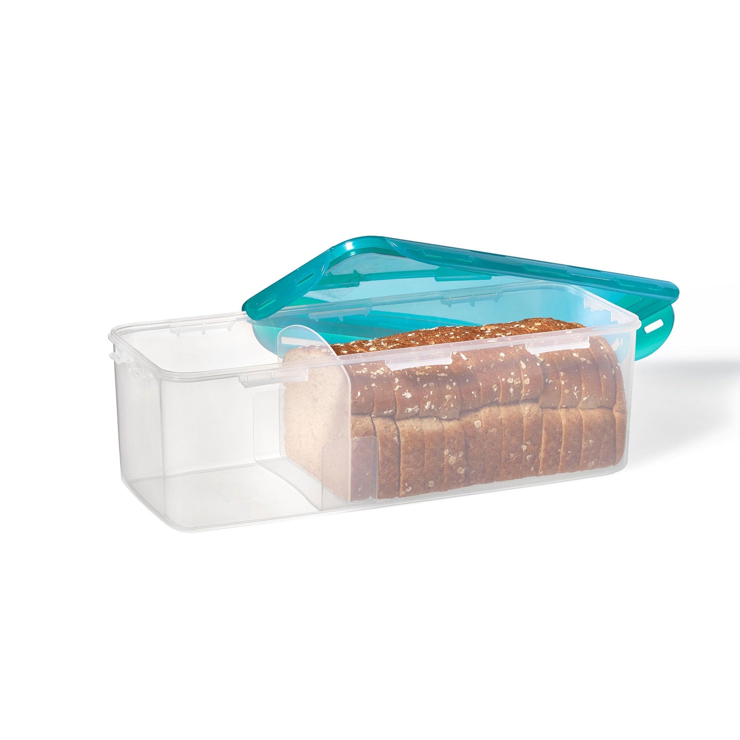 Starfrit LocknLock Plastic Bread Container - Removable Divider - 169oz/5L - Airtight - 4-Sided Locking Lid 🍁 All In One Marketplace Canada
