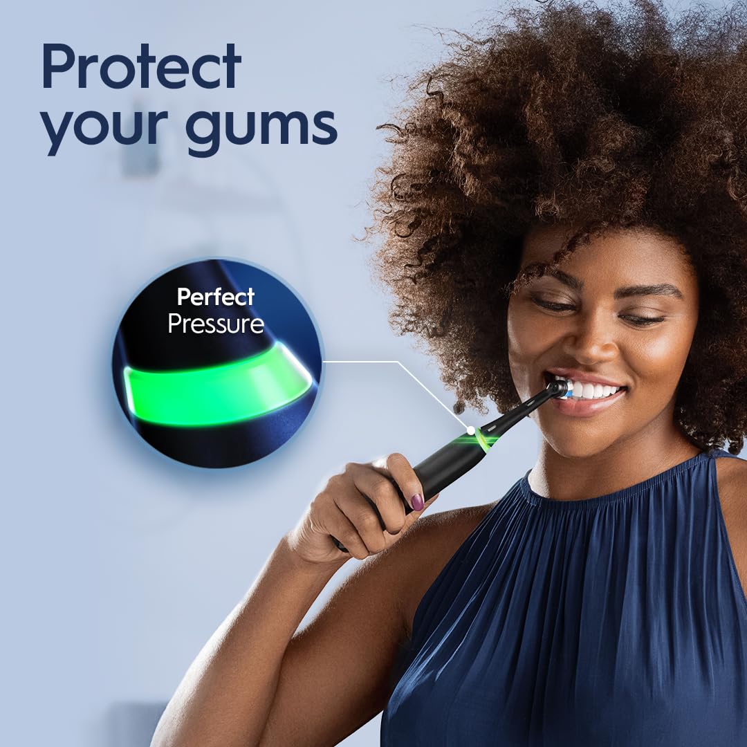 Oral-B iO Series 5 Limited Electric Toothbrush with (3) Brush Head, Rechargeable, White 🍁 All In One Marketplace Canada