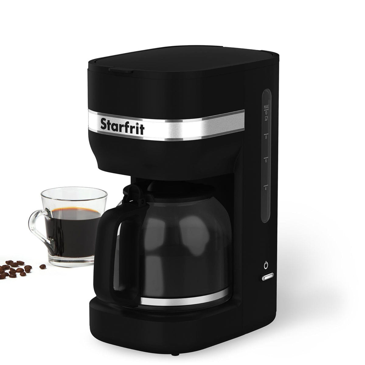 Starfrit 10-Cup Coffee Maker – Keep Warm Function – Reusable Filter Basket – Easy to clean – 900W – Black 🍁 All In One Marketplace Canada