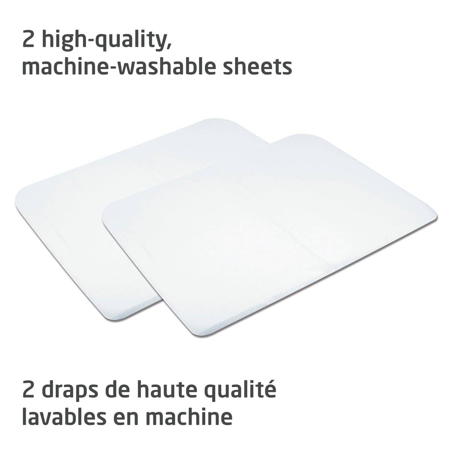 Maxi-Cosi Swift/Calao Playard Mode Fitted Sheets – 2-Pack, 100% Cotton, Soft and Breathable, Durable, Perfect Fit for Playard Mattress, Machine Washable, Baby Bedding Essentials 🍁 All In One Marketplace Canada
